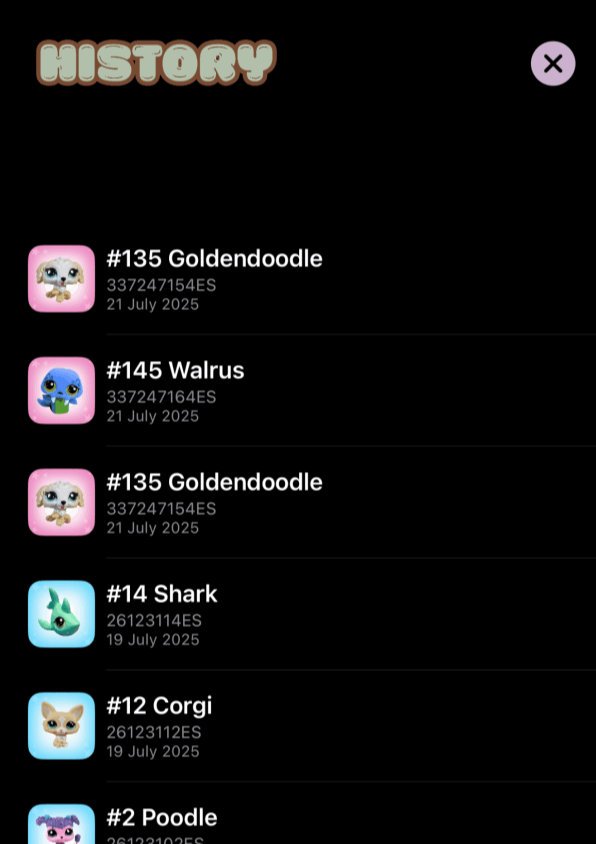 MiniPets Finder